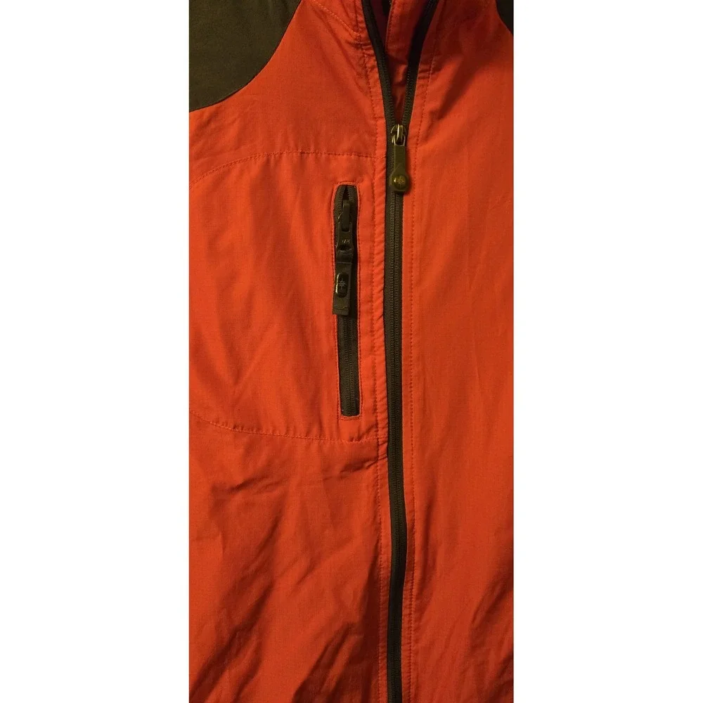 North End Mens Red Long Sleeve Full-Zip Windbreaker‎ Jacket Size Medium